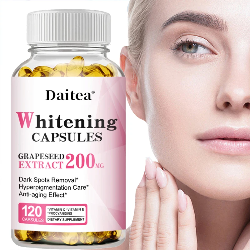 

Vitamin E Proanthocyanidins Grape Seed Extract Whitening Anti-aging Anti-dark Spots Effective Pigment Care Smooth Skin