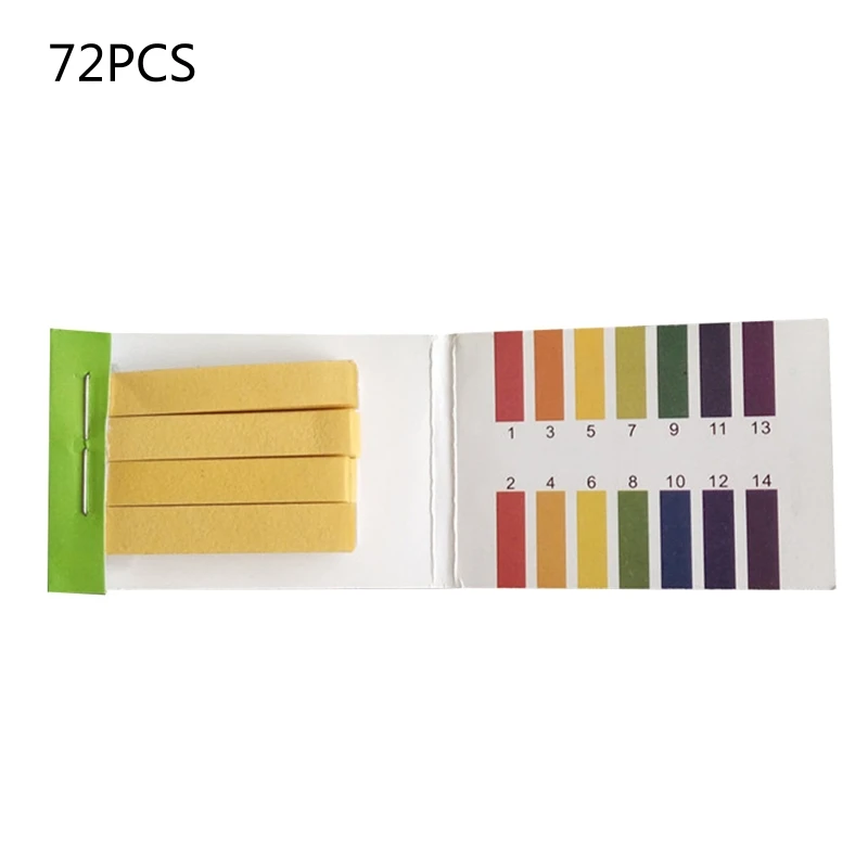 

80 Pcs Multipurpose pH Test Strips Universal Full Range Litmus Paper 1-14 Acidic Alkaline Indicator Food Urine Lab Soil