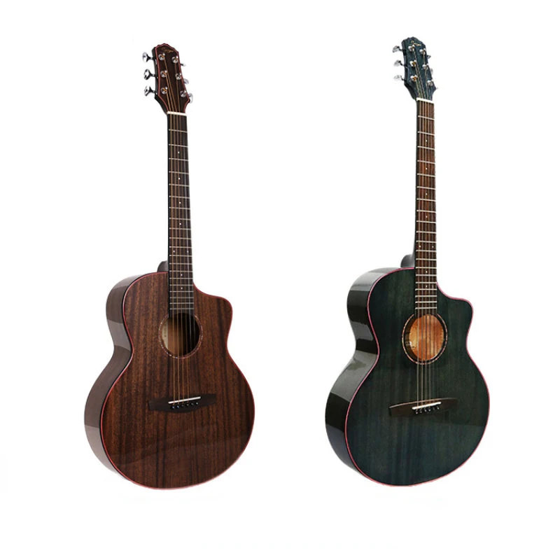 

36/39 дюймовая портативная народная 6-струнная Акустическая гитара, винтажные подарки для начинающих, профессиональная электрическая гитара 1,8 Luthier LQQ111YH