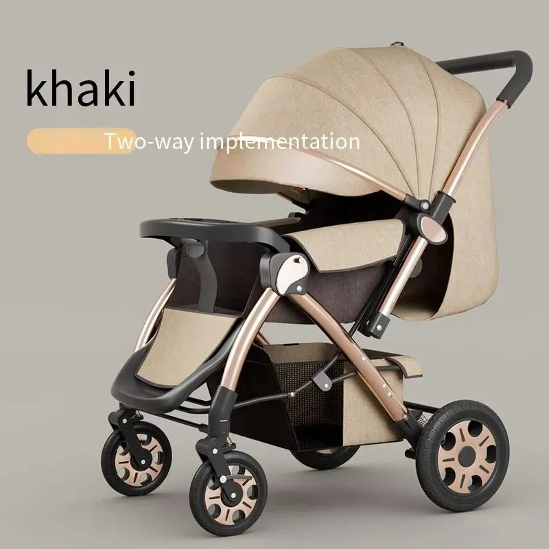 Многофункциональная детская коляска легкая складная для путешествий положение