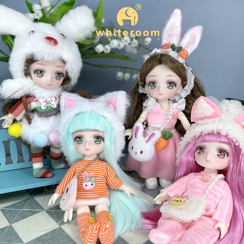 Кукла для девочек игрушка BJD Мини-куклы аниме девочка рождественский подарок