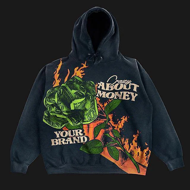 Рисунок 4 - Толстовка мужская оверсайз с круглым вырезом