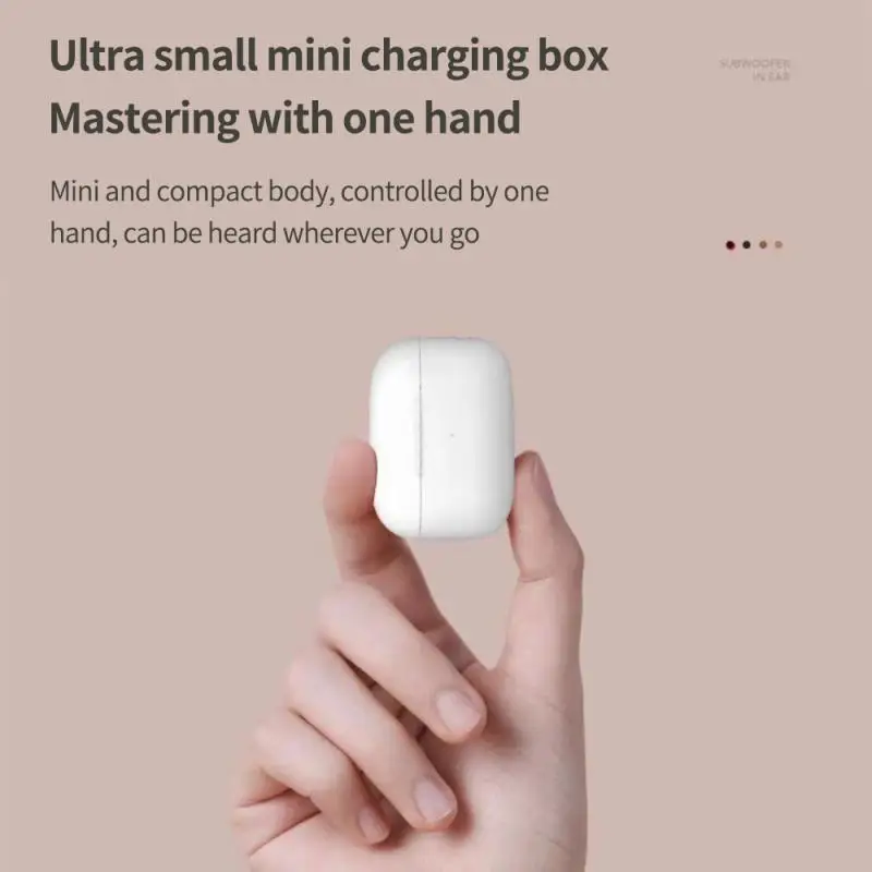 

TWS Earphones With Mic HiFi Stereo Waterproof 5.3 Wireless HIFI Headphones Noise Reduction Dropshipping