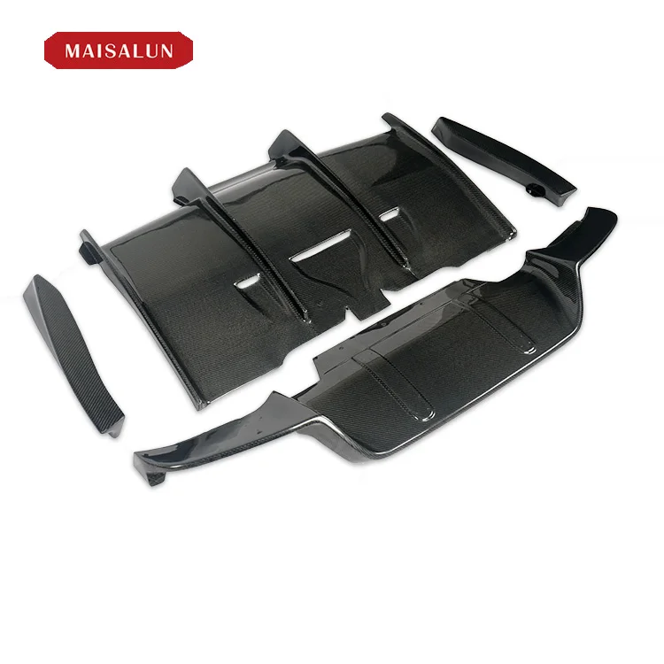 

carbon fiber PSM style rear diffuser For 6 series M6 F06 F12 F13 M Sport 2012-2014 rear car bumpers diffuser body kit