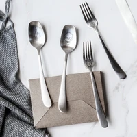 1pc stainless steel skeleton spoon fork skull printed spoon forks western tableware restaurant dinnerware party dinner utensils
