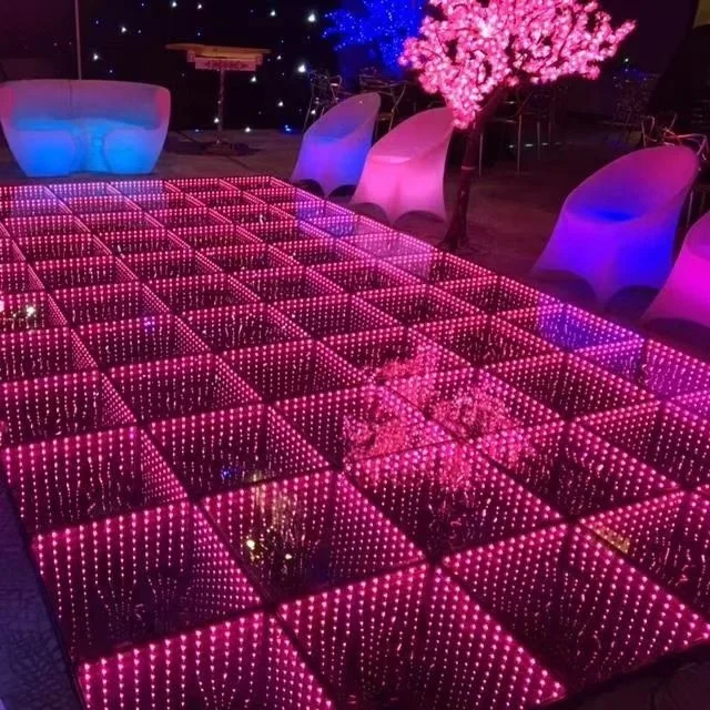 Плитка для дискотеки Dj из закаленного стекла 3d СВЕТОДИОДНЫЙ танцпол