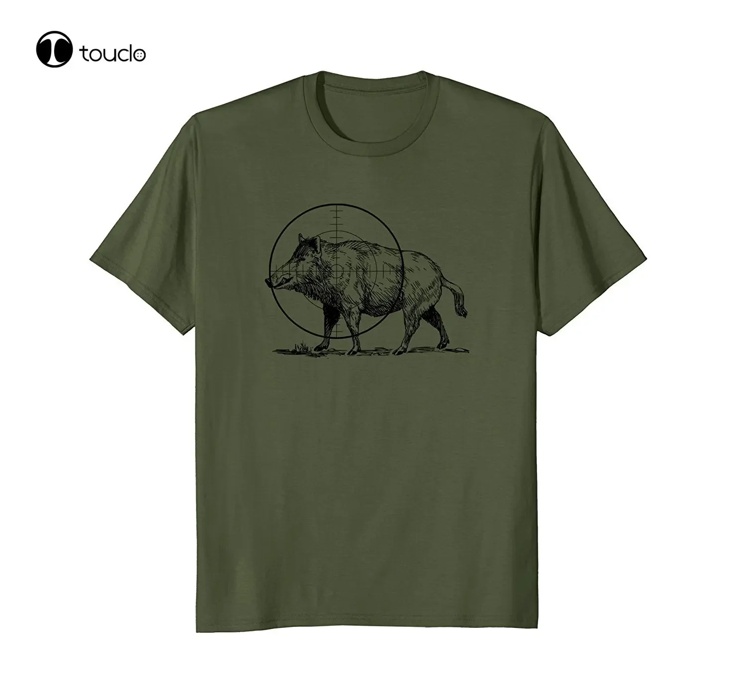 Новая брендовая дешевая распродажа 100% хлопок футболка Ferel Pig Boar Hunter Wild Javelina