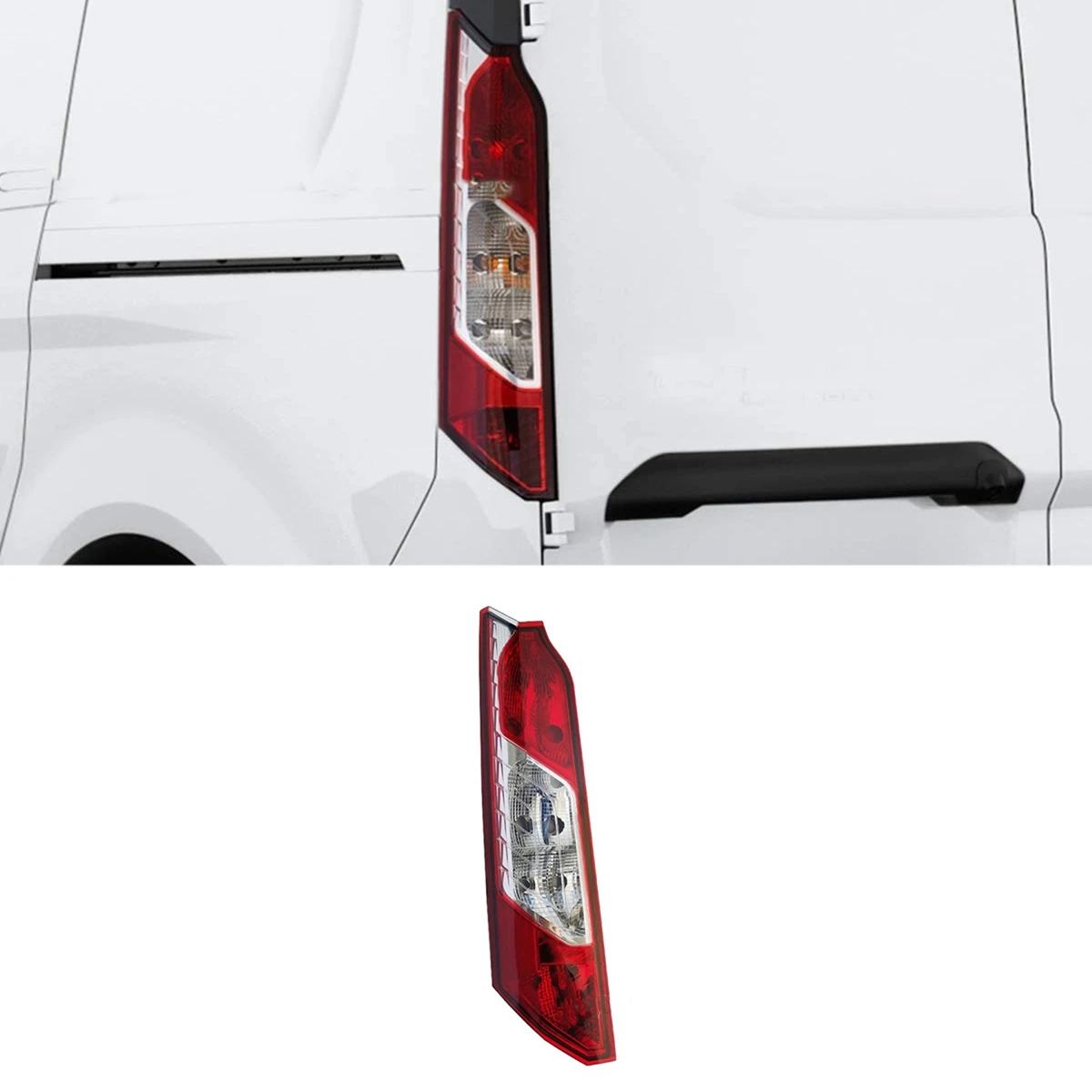 2 шт. для Ford Transit Connect MK2 Van 2014-2021 Автомобильная задняя фонарь