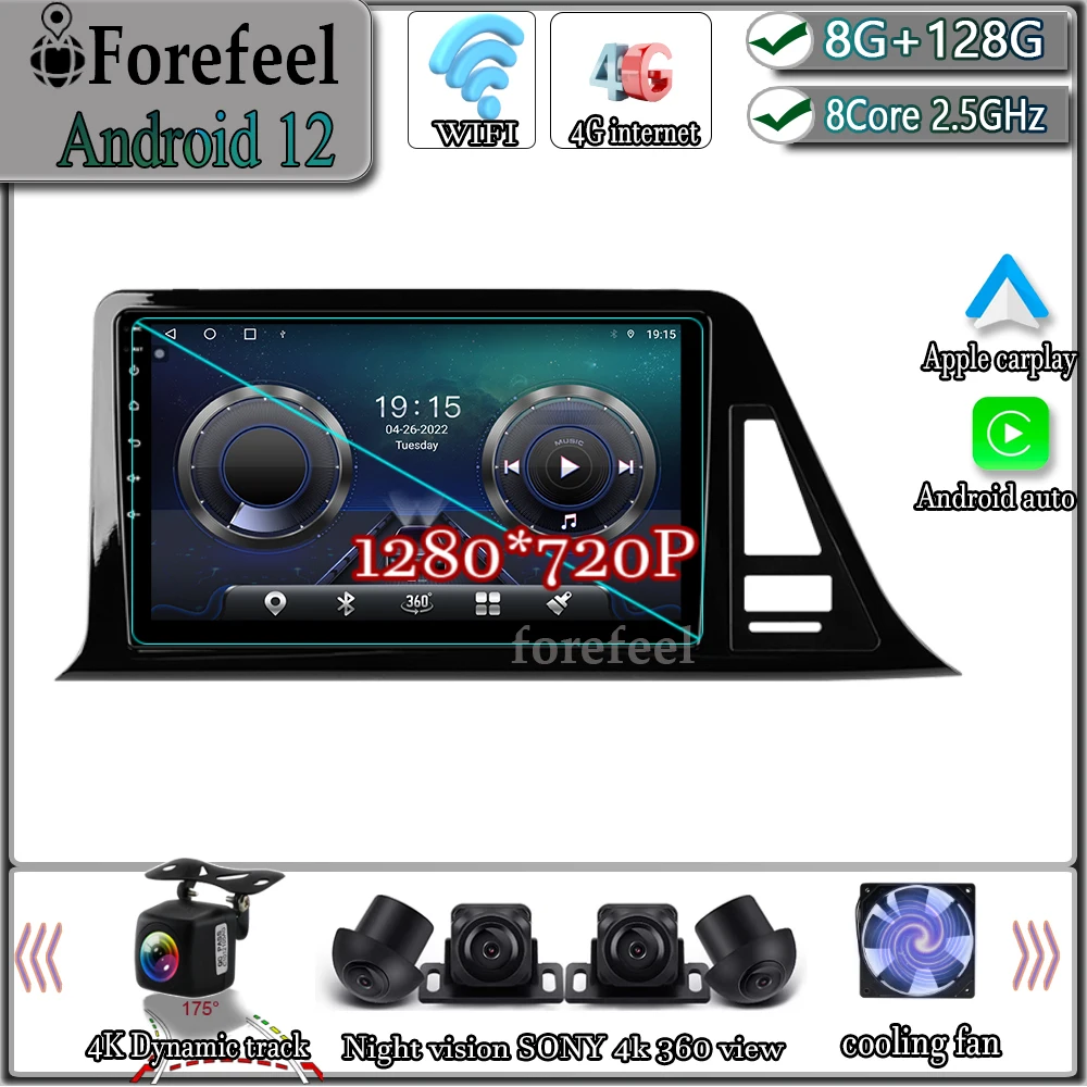 9 &quotAndroid 11 WIFI Авторадио мультимедийное видео Стерео для Toyota C-HR CHR 2016 2017 2018 2019 2020