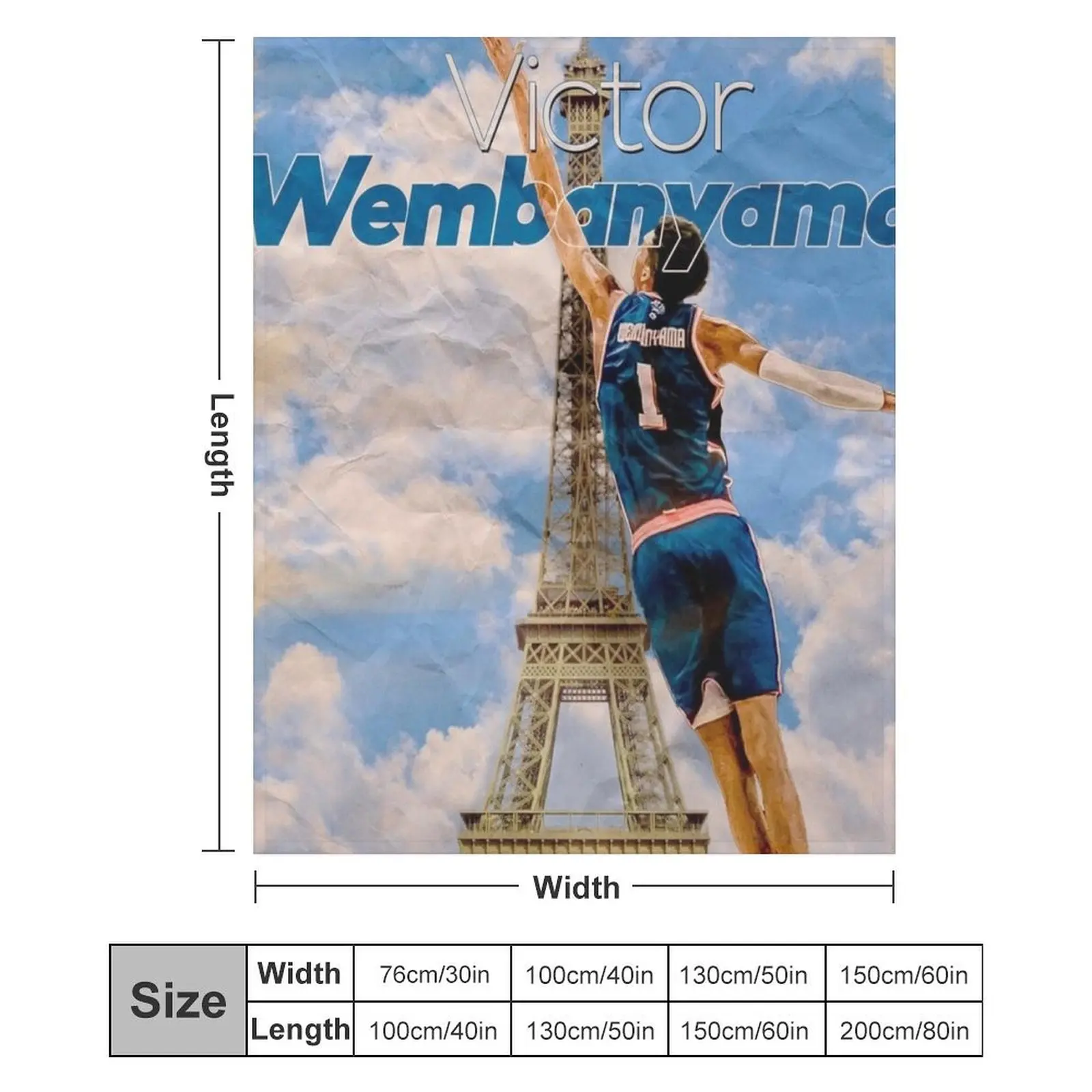 Одеяло Victor Wembanyama