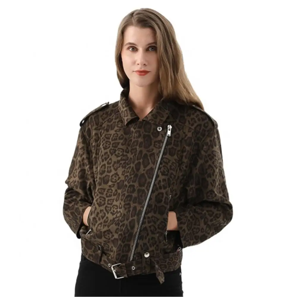 Women Genuine Leather Jacket Fashionable Designer Zipper  Real Suede Coat Long Sleeve Simple Keep Warm Suede Autumn Jacket