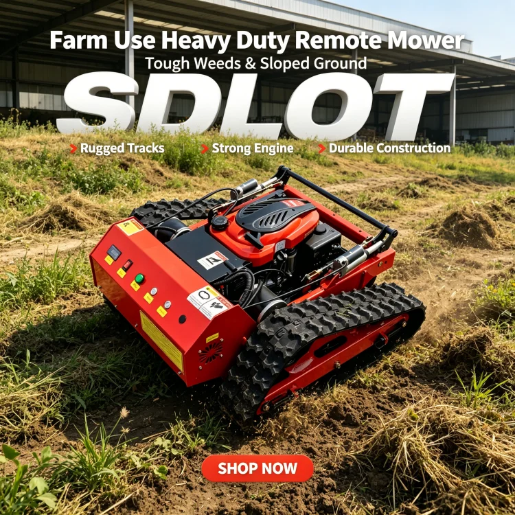 Фото Горячая распродажа: Автоматический робот-газонокосилка SDLOT (CE EPA EURO5) для фермерских хозяйств №5