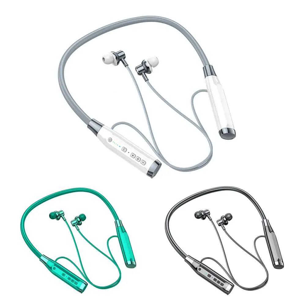 

Sport Earphones Neck Hanging Style 1000mah Ultra-long Standby In-ear Tws Earbuds bluetooth-compatible Headset Wireless Headphone