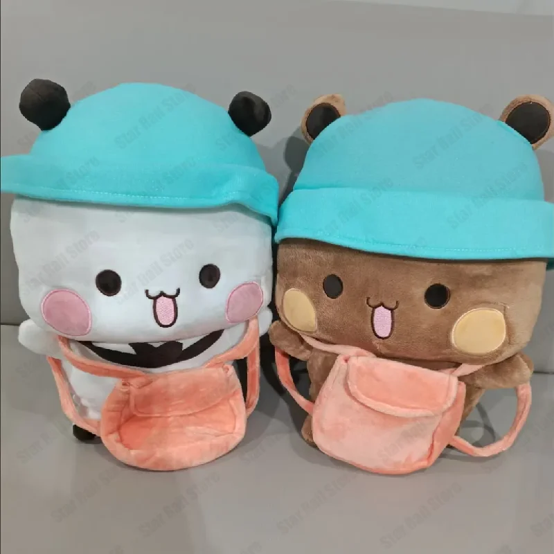

Популярная плюшевая кукла аниме Bubu And Dudu панда Милая мультяшная Панда медведь мягкая подушка кавайные игрушки Детский подарок на день рождения для детей