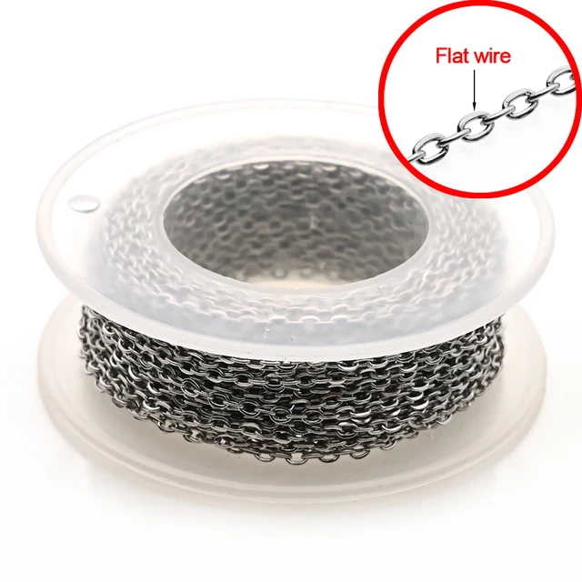 Цепочки из нержавеющей стали с крестом для ожерелий