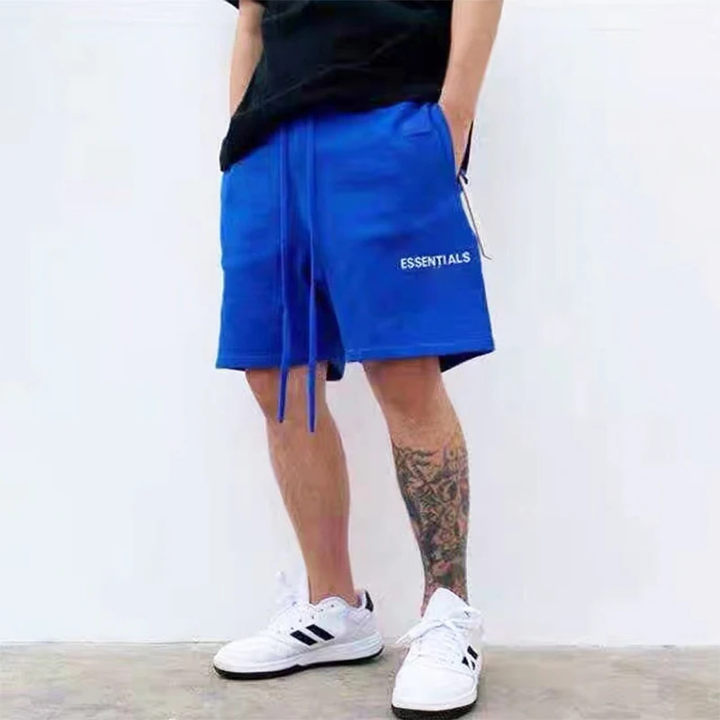 

Шорты мужские повседневные из натурального хлопка, в стиле кэжуал