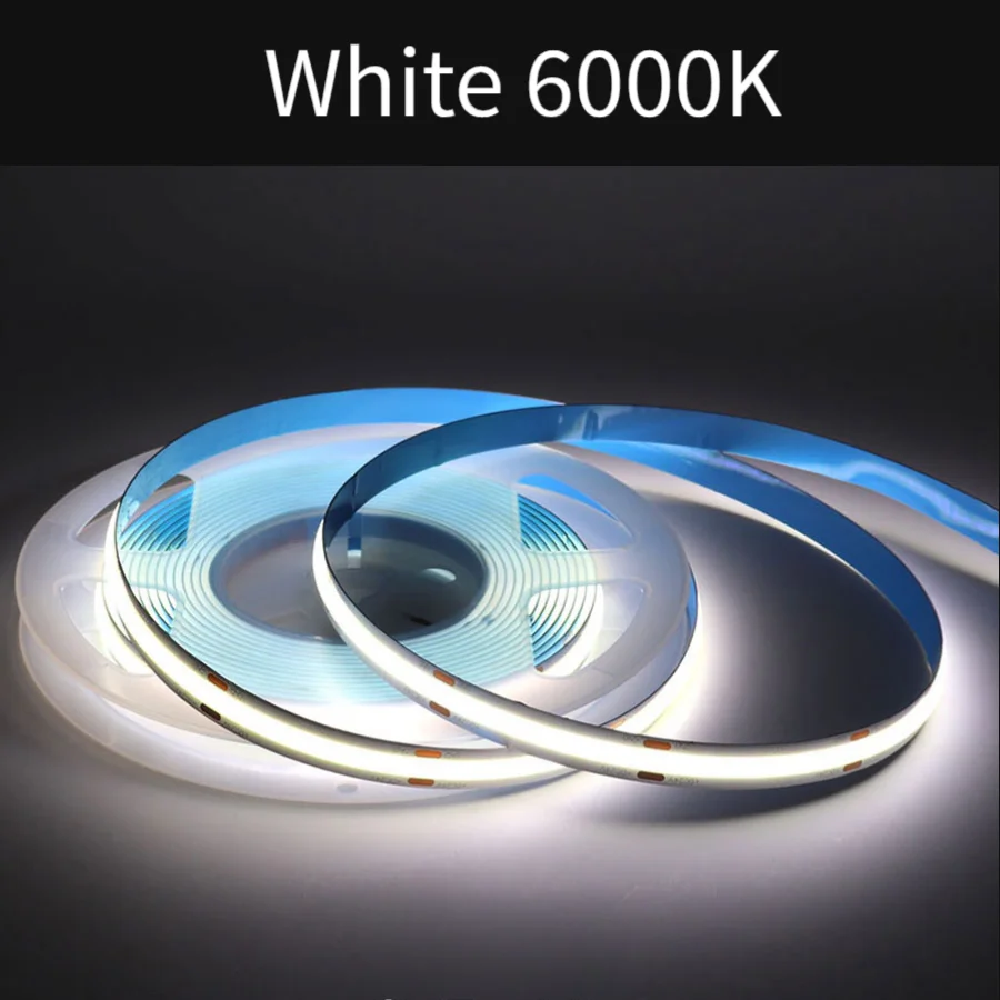 

YANKE COB светодиодная лента 12В 8мм белый/натуральный белый/теплый 1M 2M 3M 5M