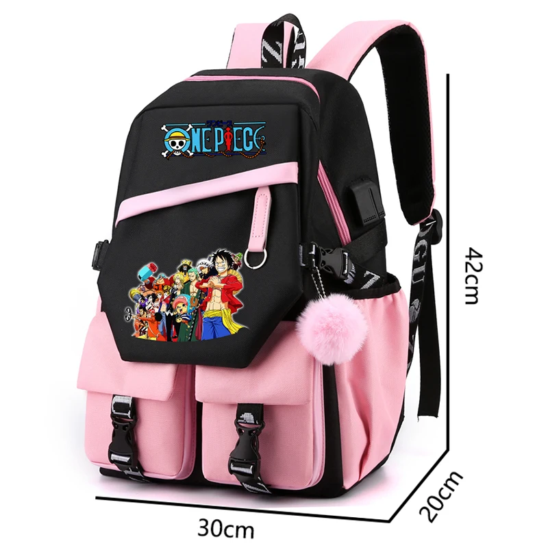 Аниме цельный рюкзак сумка для обеда пенал канцелярские принадлежности книг