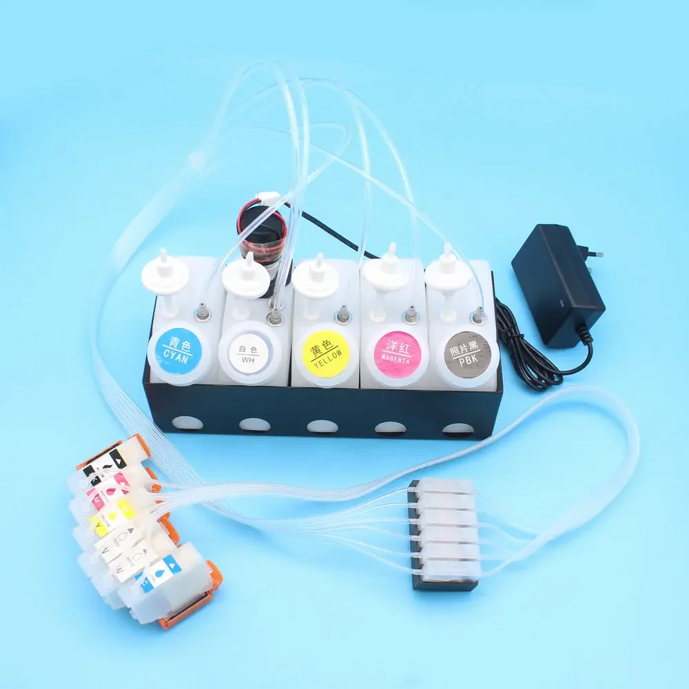 Для Epson XP15000 Bulk Ciss Dtf система для T378XL T478XL T312 T314 XP-15000 XP-15010 XP-15080 XP15010 XP15080 Dtg