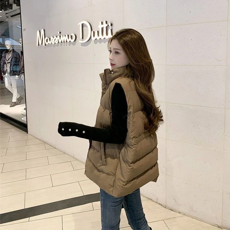 Women's Golf Clothing Winter 2022 Malbon Golf Jacket Vest Windbreak Horse Golf Wear Women Keep Warm Collect Waist Golf Vest