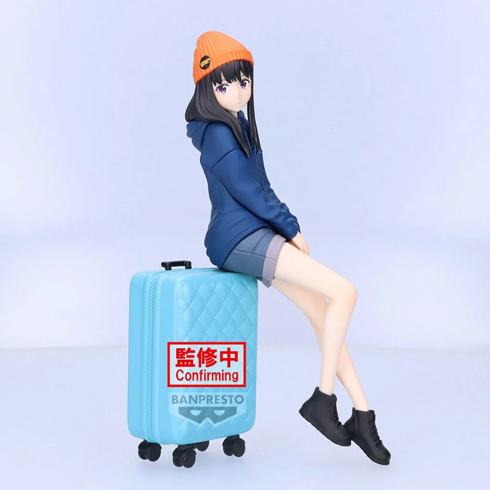 Фото Оригинальная коллекционная аниме-фигурка Bandai Lycoris Recoil: Нисикиги Чисато и Иноуэ Такина, серия «Путешествие двоих», кавайная модель №5