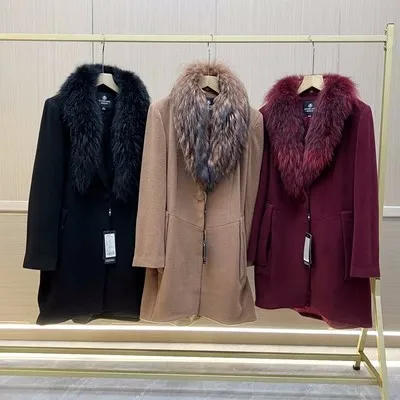 

Женское шерстяное пальто