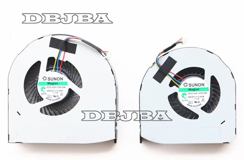 Вентилятор охлаждения ЦП + ГП для DELL Precision 7710 M7710 7720 EG75150S1-C030-S9A