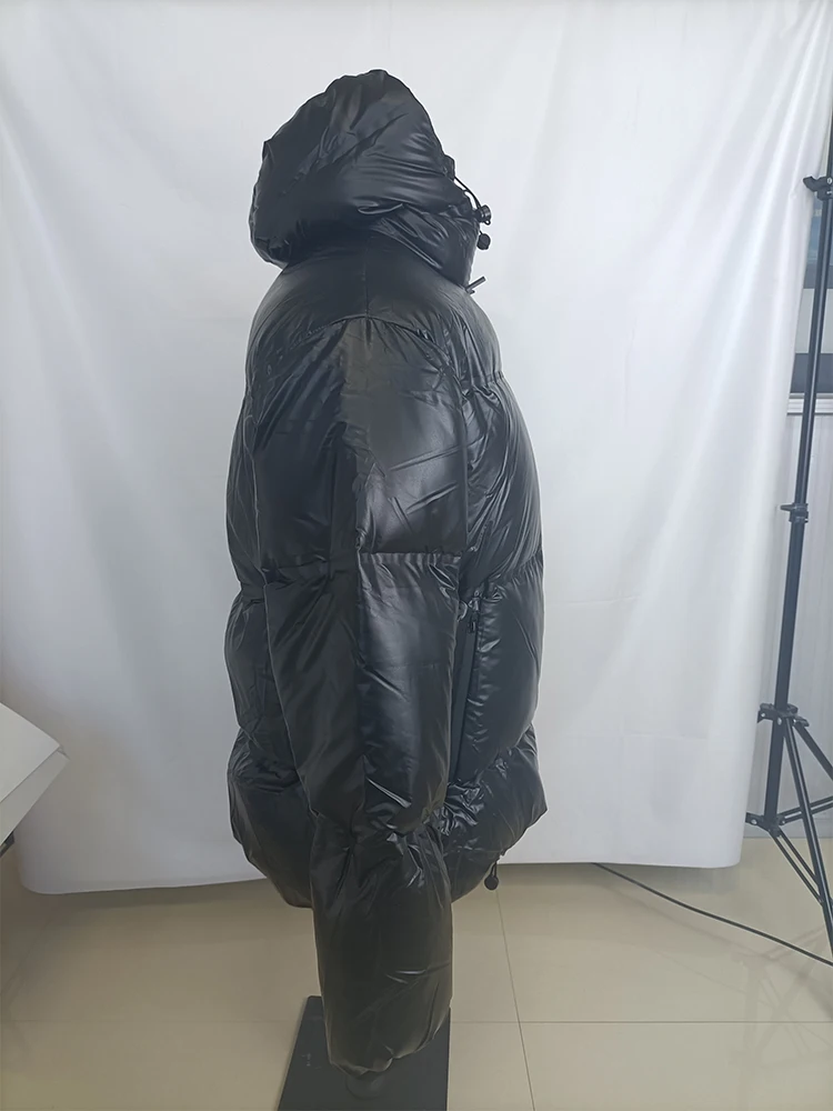 Men's Down Jacket 90% White Duck Feathers Coat Luxury High Quality Correct Version Solid Waterproof Windproof Puffer Overcoat