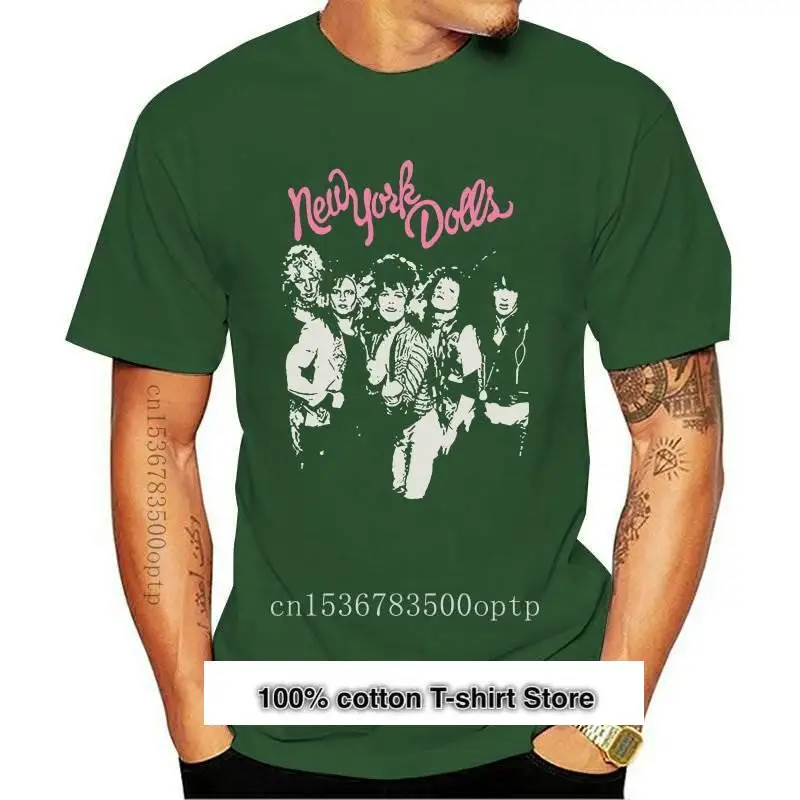 

Camiseta de S-234XL para hombre, camisa con gráfico Retro de York Dolls VTG, color negro, F1280, nueva de 2021