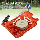 Стартер для китайской бензопилы Recoil Pull Starter Brush Cutter 4500 5200 5800 45 52cc 58cc Raptor Red Lawn стартер для косилки Замена