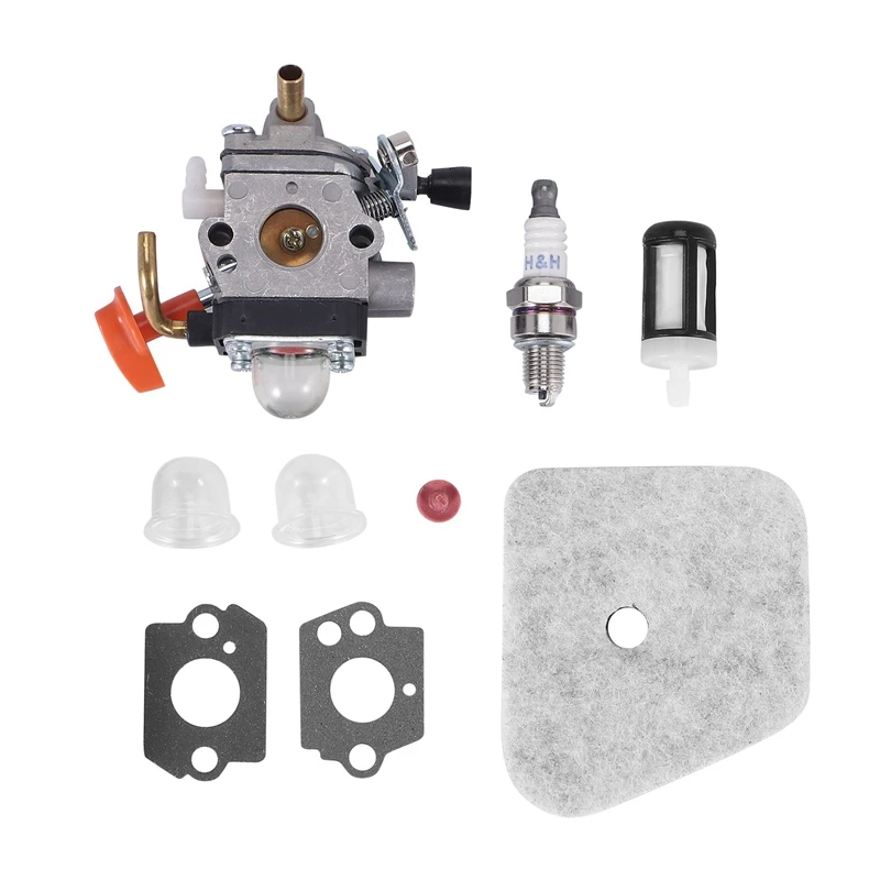 Подходит для карбюратора Stihl FS90 FS100 FS100R FS110 FS110R FS130 HL90K HL95 HL100 HT100 HT101 HT130 KM90 KM10 KM130