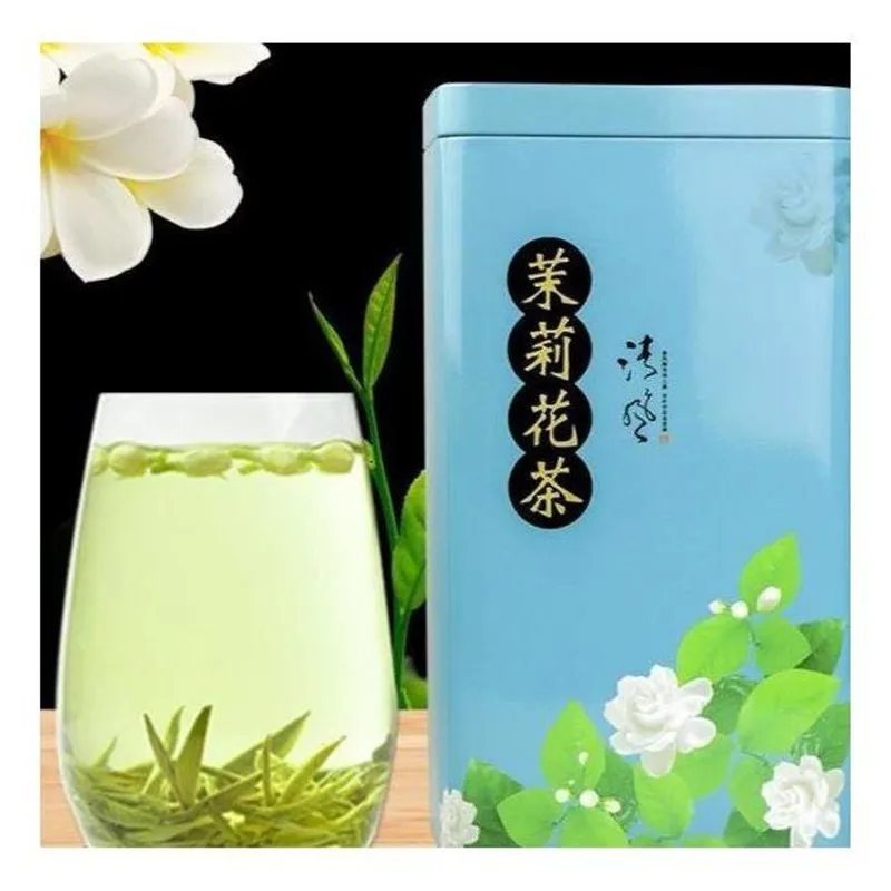 

2022 5A Chinese Jasmine Flower Green Tea Real Organic New Early Spring Jasmine Tea for Weight Loss Health Care teapot