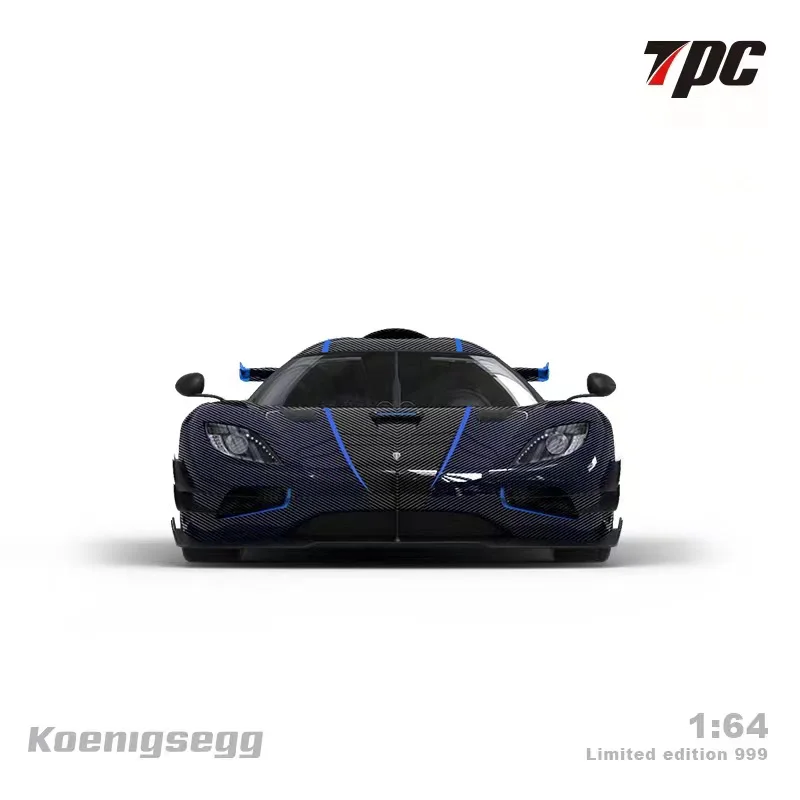 TPC 1/64 Koenigsegg ONE модели автомобилей из сплава ограниченная Съемная задняя крышка