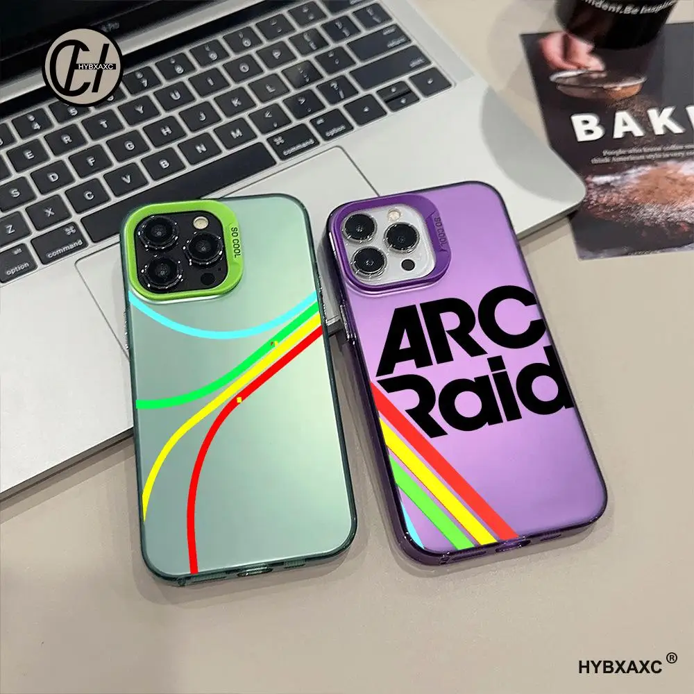 Фото Чехол для телефона Game A-Arc Raiders для iPhone 12 11 13 14 15 16 17 Max Pro Plus Mini, защитный, цветной, IMD-покрытие №1