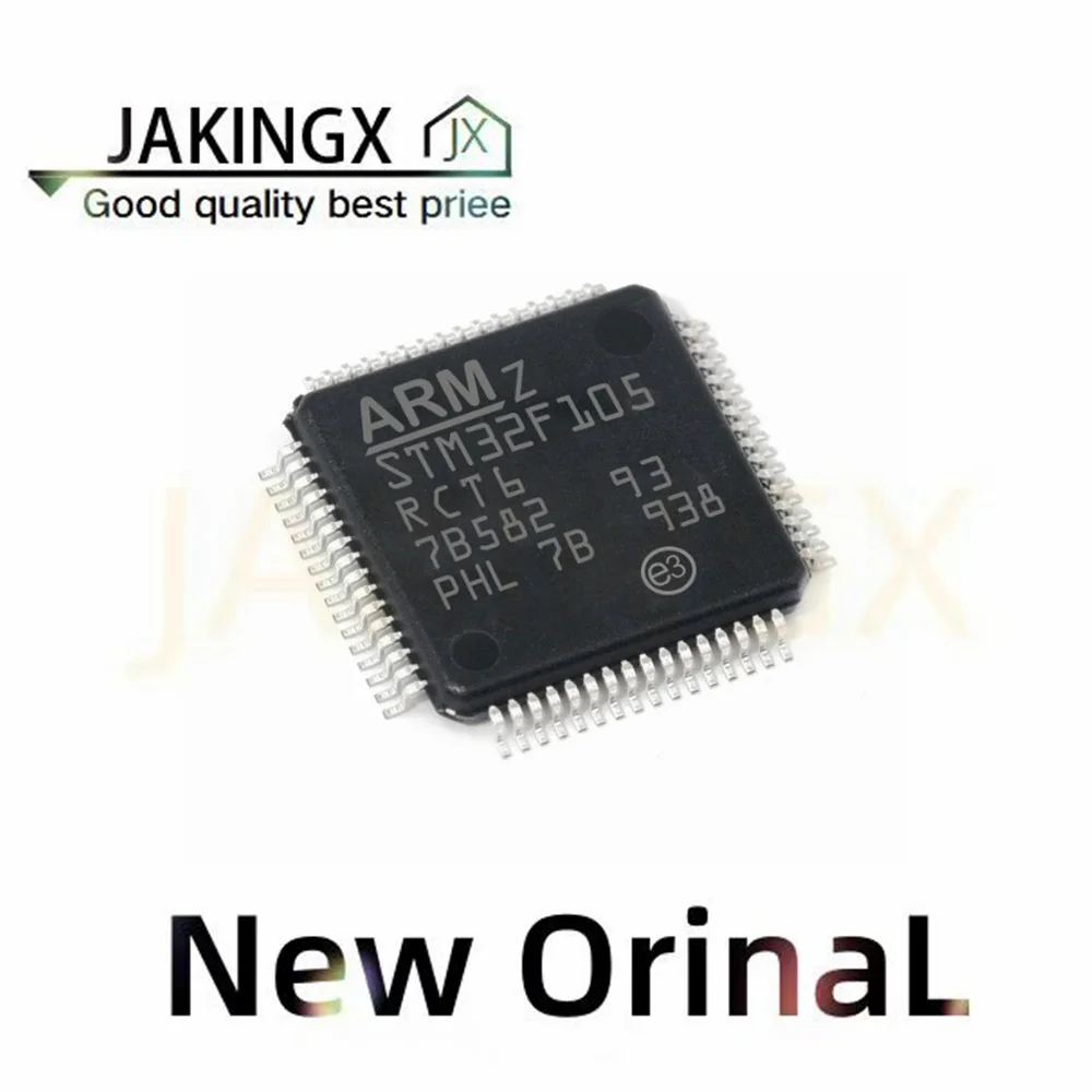 

1-100Pcs New Original STM32F105RCT6 STM32F105RC STM32F105 256KB ARM Cortex-M3 64KB 72MHz FLASH 51 LQFP-64(10x10) Microcontroller