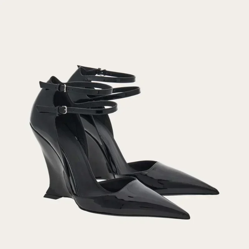 2024 женские модные туфли на каждый день красные свадебные сексуальные сандалии