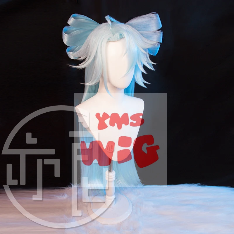 Парик для косплея Game Girls Frontline PA-15 синие длинные термостойкие синтетические