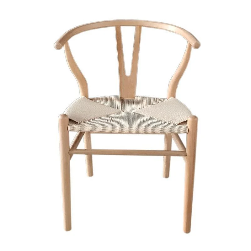 

Wooden bone Chair Hans Wegner Y Chair Solid OAK Wood Dining Room Furniture Luxury Dining Chair Armchair Classic Design