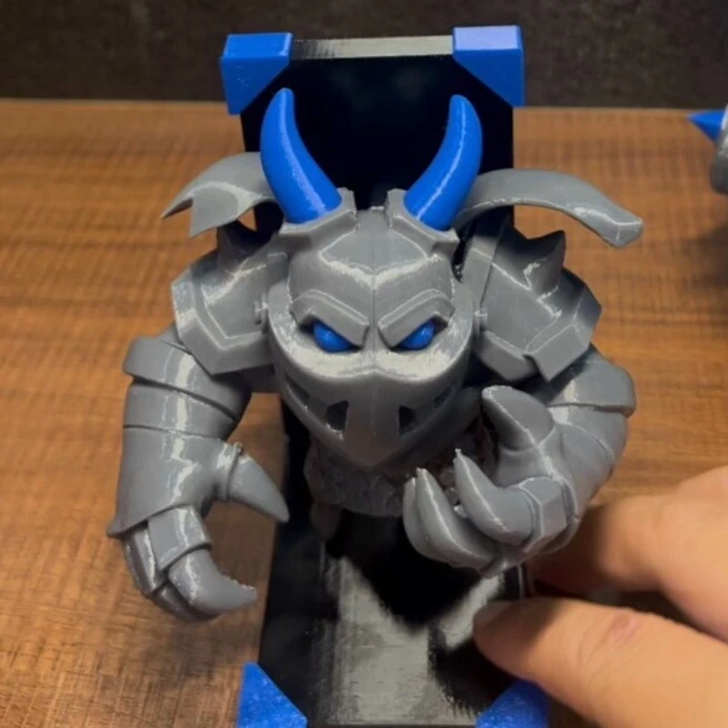 Фото Новая фигурка Миньона в 3D-принте, Clash of Clans, Clash Royale, с регулируемой высотой, коллекционная игрушка №4
