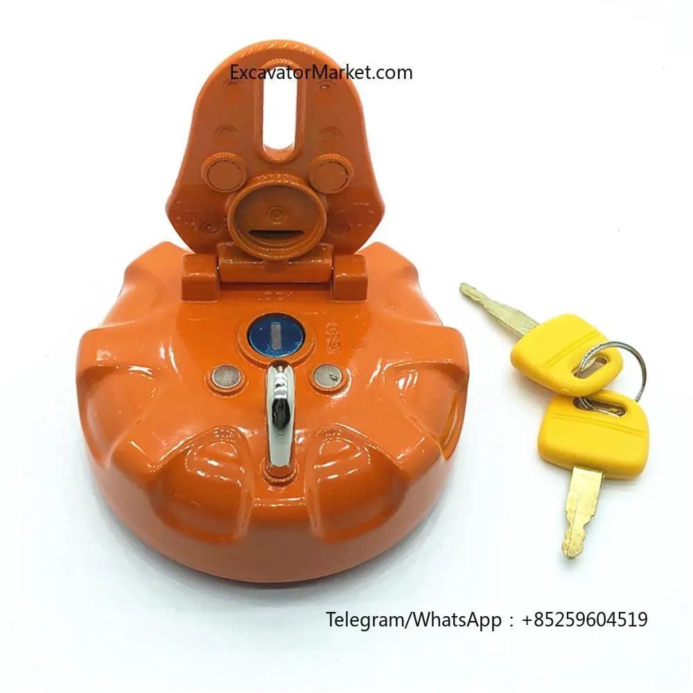 Крышка для топливного бака Hitachi крышка дизельного экскаватора с ключом высокое