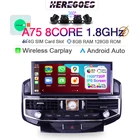 Carplay Android 10,0 Автомобильный GPS мультимедийный видеоплеер для Toyota Land Cruiser LC200 2008-2015 Авторадио Стерео 6 + 128 4G LTE