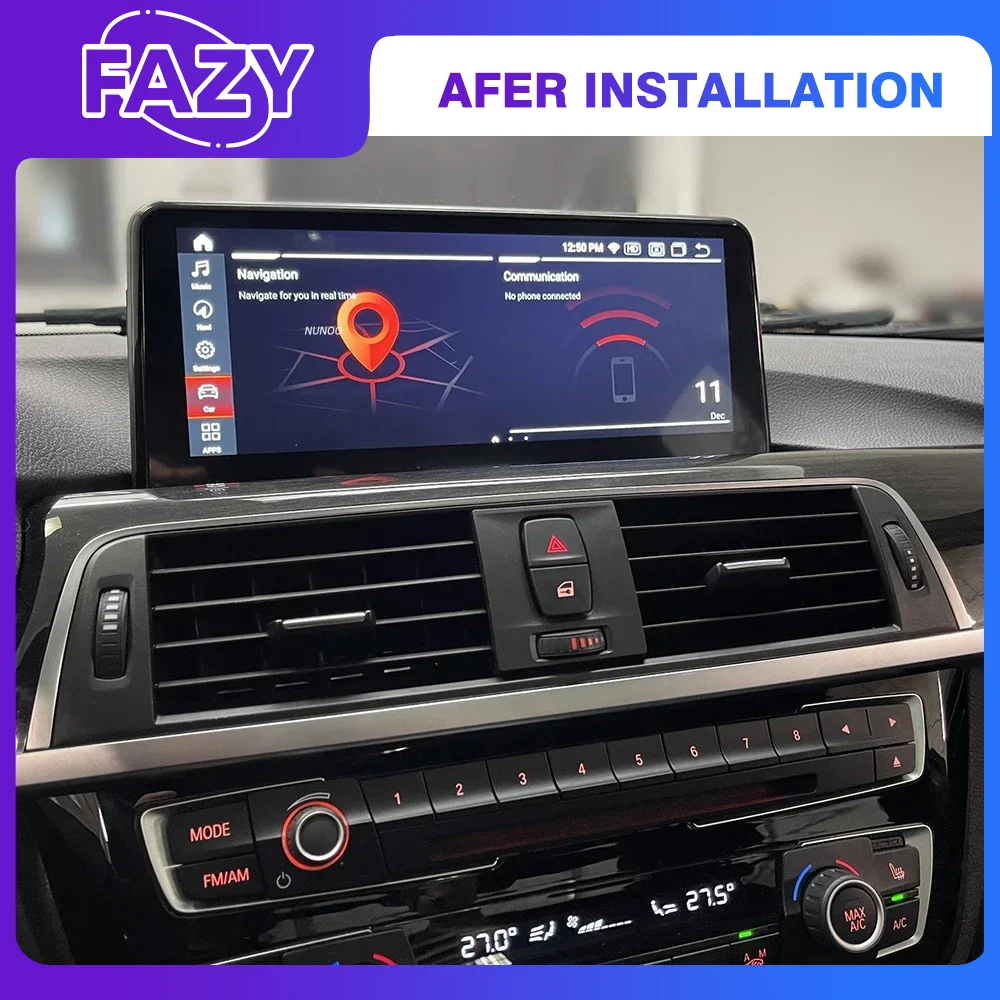 Android 14 Беспроводной автомобильный Carplay для BMW 1 2 серии F20 F21 F22 F23 Автомобильная стереосистема с сенсорным экраном Авторадиоплеер 4G GPS-навигация (art.: 3920ccecb33b5) - 3920ccecb33b5