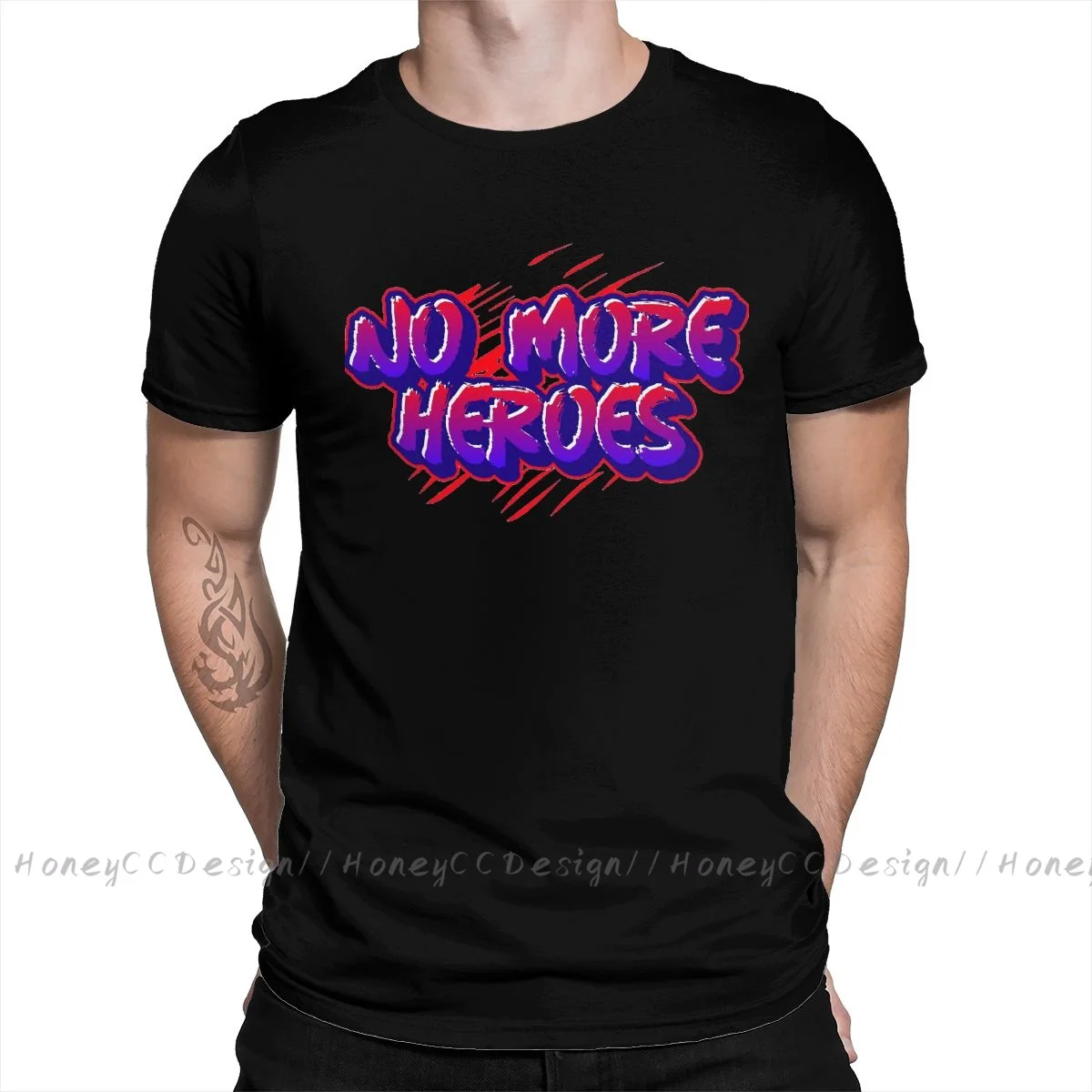 

Travis Strikes Again 2021 New Arrival T-Shirt No Mﾡs Heroes Ca Unique Design Shirt Crewneck Cotton for Men TShirt