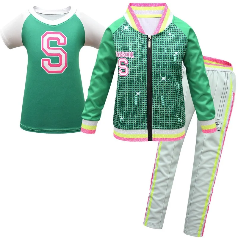 

Костюм для косплея из фильма «зомби 3» Эддисона, школьная форма, наряды, костюмы на Хэллоуин, карнавал вечерние, полный комплект, ролевая игр...