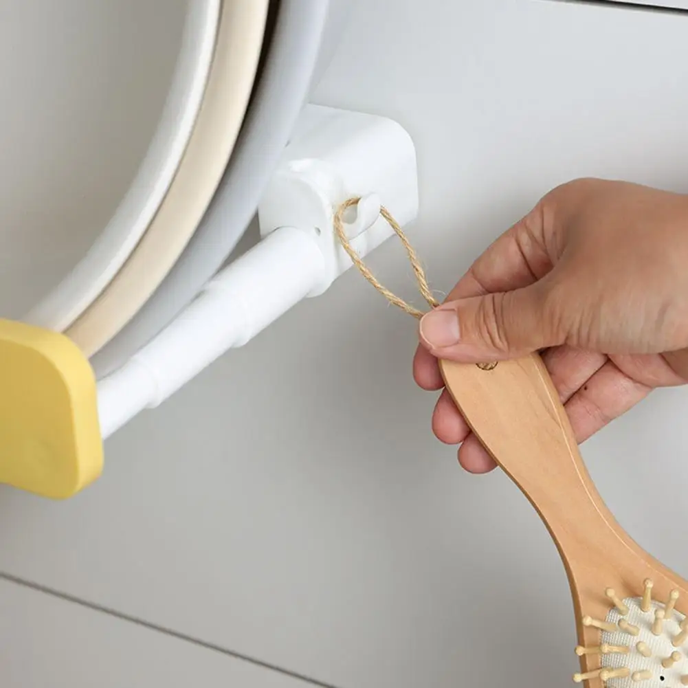 

2 Colors Good Wash Basin Storage Holder Portable Wash Basin Organizer Punch Free for Household