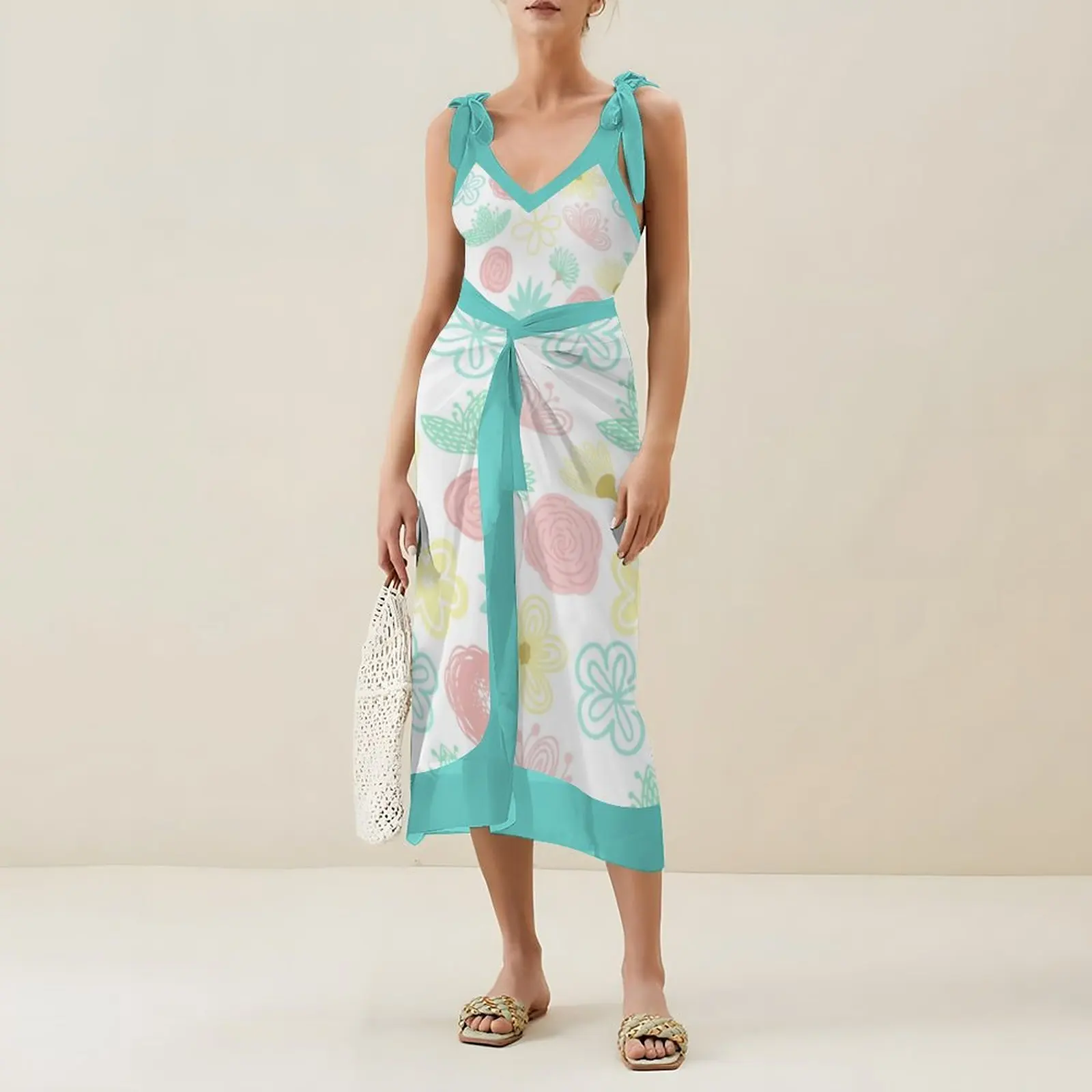 Рисунок 3 - Женский комплект бикини с цветочным