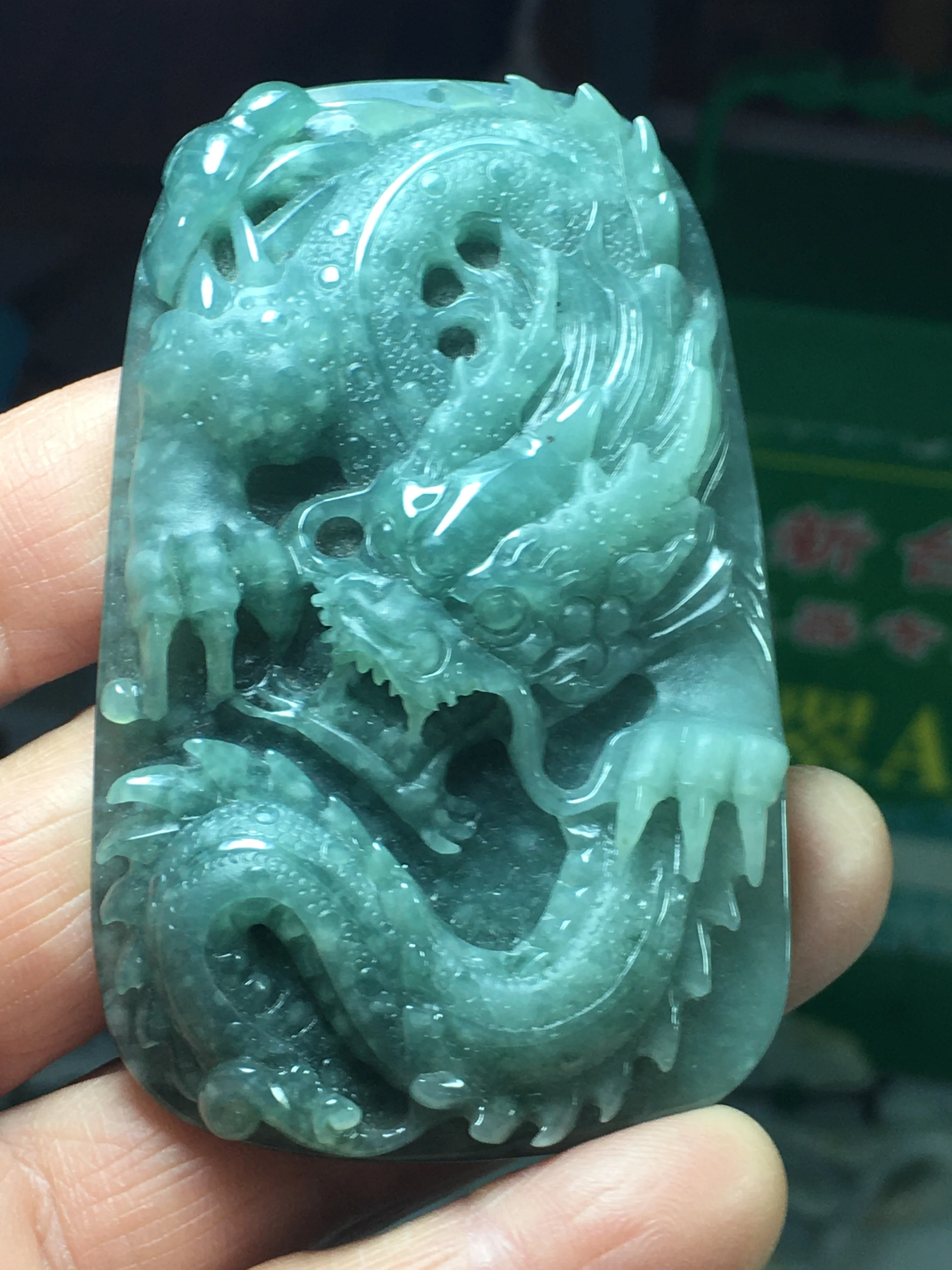 

Natural 7A Myanmar jade Handcarved jade dragon jade pendant jade necklace pendants jewelry jade necklaces women men