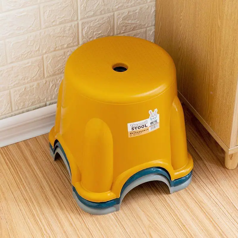 Прочные маленькие стулья из резины пластиковые скамейки домашние детские