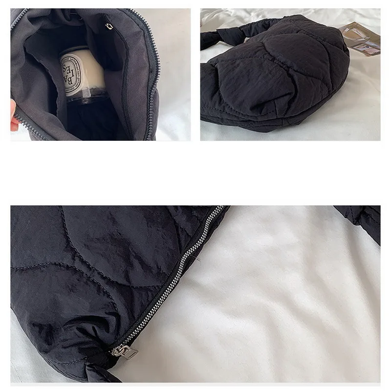 Diinovivo Vintage Women Shoulder Bag 2023 New Sewing Thread Design Messenger Bag Casual Hobos Bag Female Crossbody Bag WHDV2251