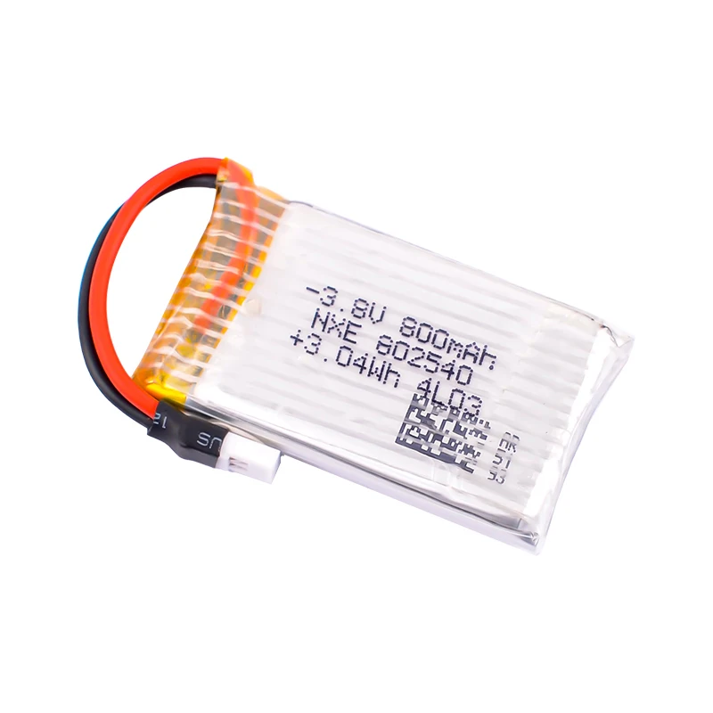 Фото Аккумулятор LiPo 3.8V 800mAh для радиоуправляемых вертолетов Wltoys XK K170 K160 K270, оригинальные запчасти, аксессуары K170-0007 №4